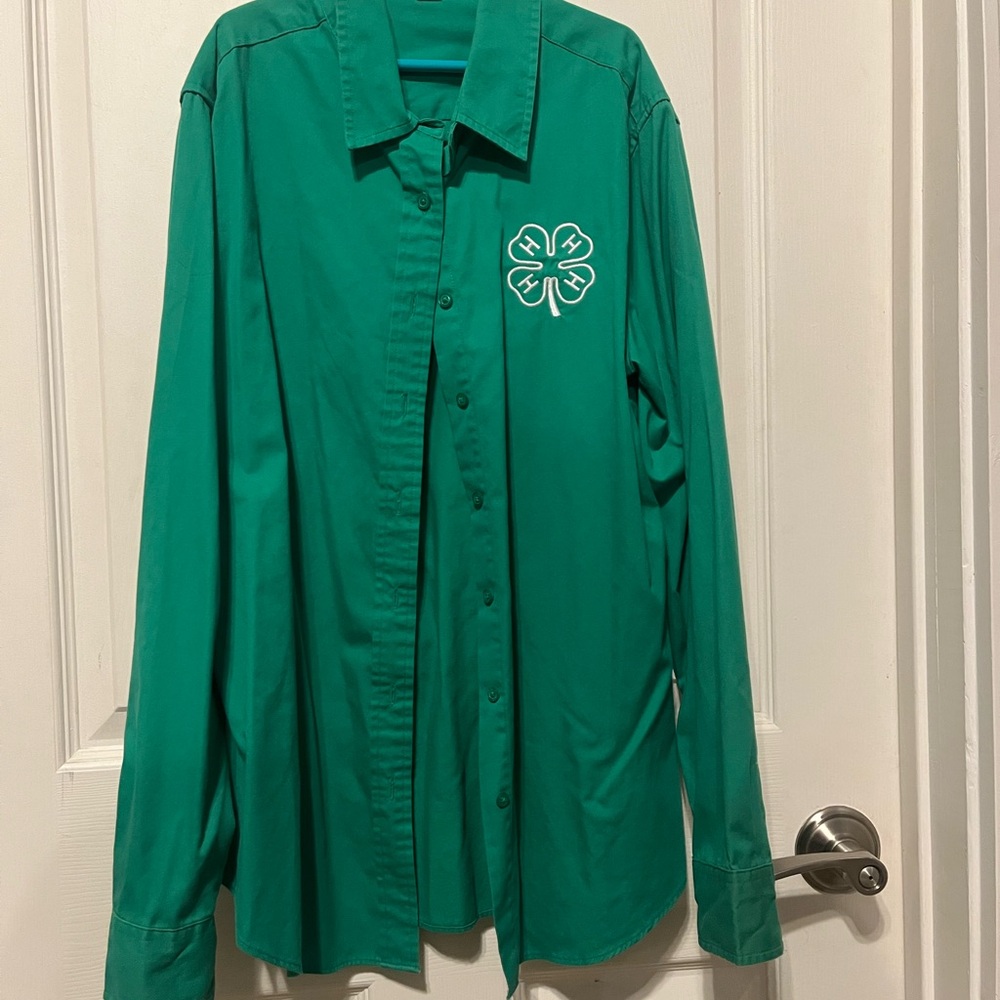 Port Authority Teal Women's Button Down Shirt